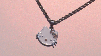Hey Kitty Necklace 🤍