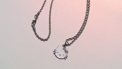 Hey Kitty Necklace 🤍