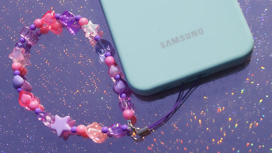 Purple Dreams Beaded Strap