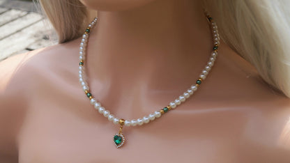 Heart of the Ocean Pearl Necklace