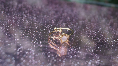 Shinning Star Gold Ring