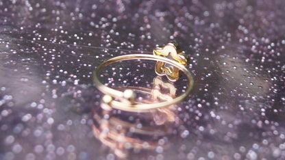 Shinning Star Gold Ring
