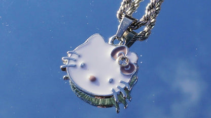 Hey Kitty Necklace 🤍