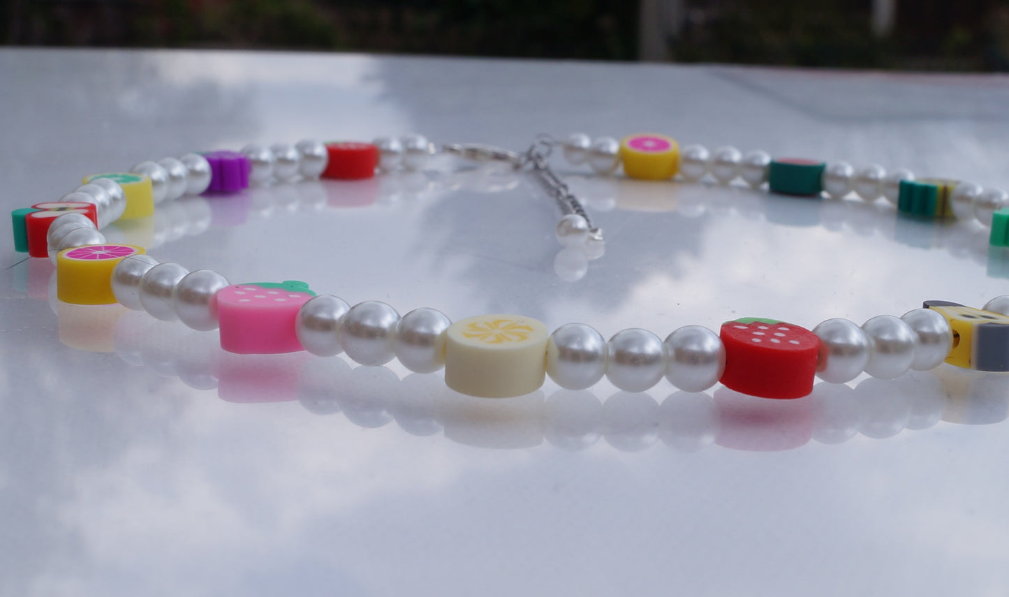 🍍🍇Las Frutas 🍐🍓 Necklace