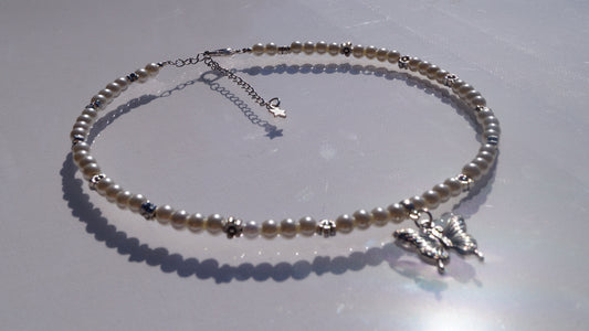 Y2K Butterfly Necklace